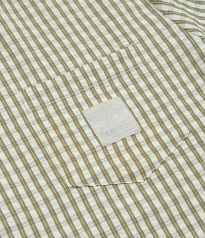 Butter Goods Equipment Short Sleeve Shirt - Olive