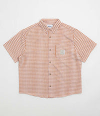 Butter Goods Equipment Short Sleeve Shirt in Pink