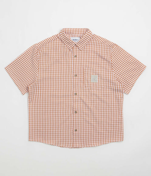 Butter Goods Equipment Short Sleeve Shirt - Pink
