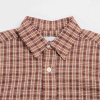 Butter Goods Equipment Short Sleeve Shirt - Red / Yellow thumbnail