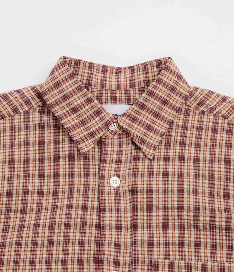 Butter Goods Equipment Short Sleeve Shirt - Red / Yellow, view 11