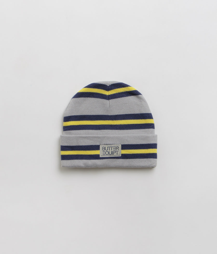 Butter Goods Equipt Beanie in Grey
