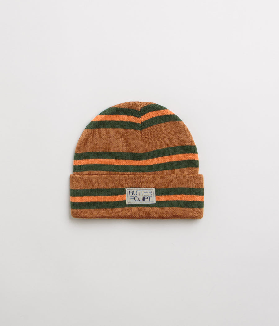 Butter Goods Equipt Beanie in Oak