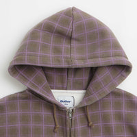 Butter Goods Eruption Zip-Thru Hoodie - Plaid thumbnail