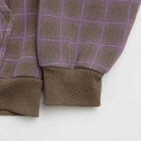 Butter Goods Eruption Zip-Thru Hoodie - Plaid thumbnail