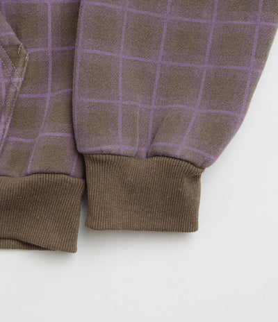 Butter Goods Eruption Zip-Thru Hoodie - Plaid