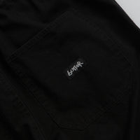 Butter Goods Everyday Baggy Pants in Black thumbnail