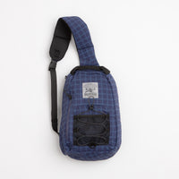 Butter Goods Express Shoulder Bag - Navy Plaid thumbnail