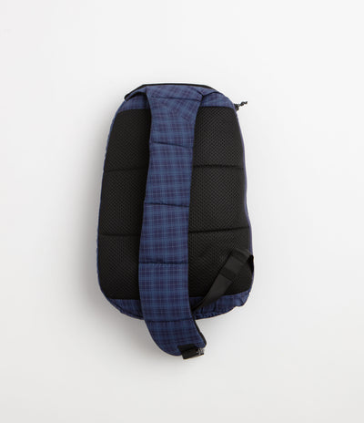 Butter Goods Express Shoulder Bag - Navy Plaid