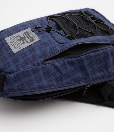 Butter Goods Express Shoulder Bag - Navy Plaid