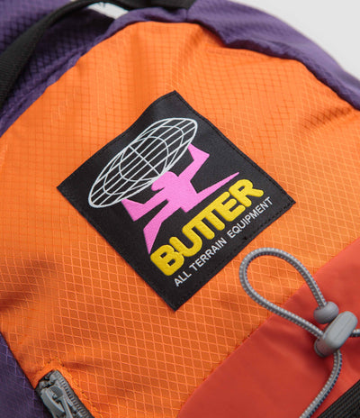 Butter Goods Express Shoulder Bag in Orange and Navy
