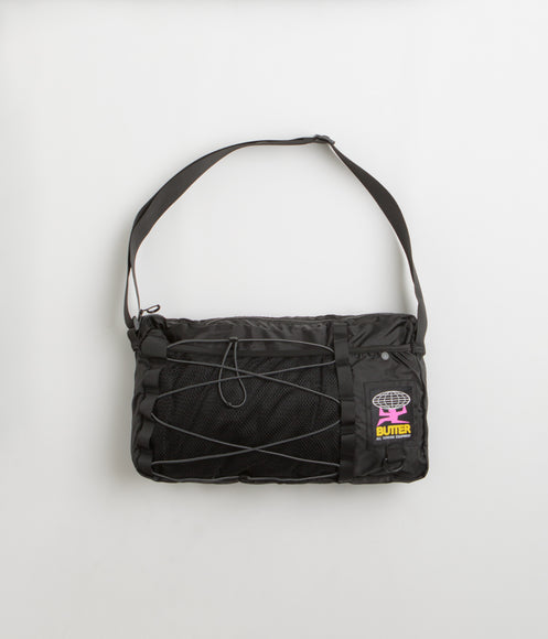 Butter Goods Express Side Bag - Black / Black