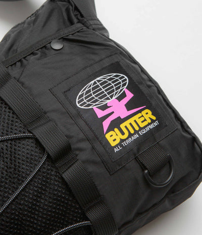 Butter Goods Express Side Bag - Black / Black