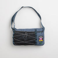 Butter Goods Express Side Bag - Navy / Green thumbnail
