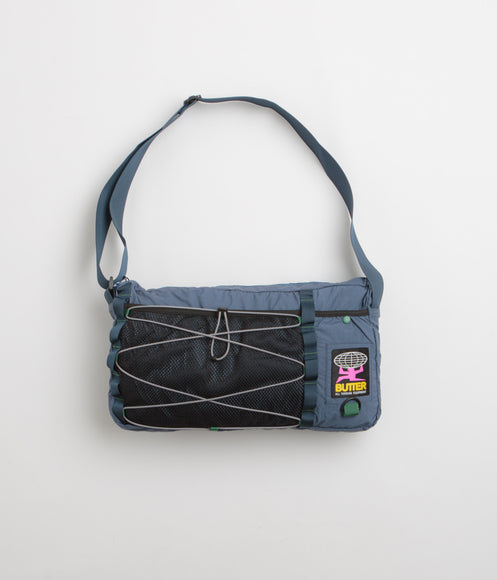 Butter Goods Express Side Bag - Navy / Green