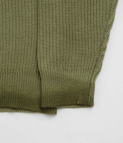 Butter Goods Fade Knit Crewneck Sweatshirt - Algae