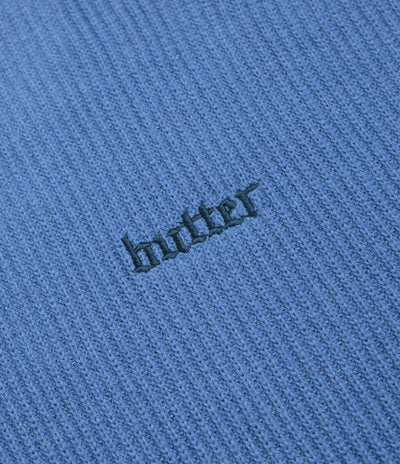 Butter Goods Fade Knit Crewneck Sweatshirt - Ocean