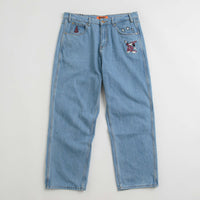 Butter Goods Fantasia Baggy Denim Jeans in Washed Indigo thumbnail