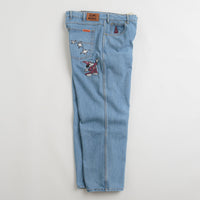 Butter Goods Fantasia Baggy Denim Jeans in Washed Indigo thumbnail