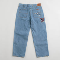 Butter Goods Fantasia Baggy Denim Jeans in Washed Indigo thumbnail