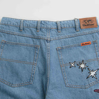 Butter Goods Fantasia Baggy Denim Jeans in Washed Indigo thumbnail