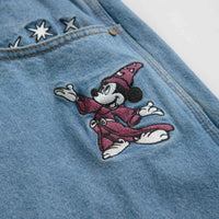 Butter Goods Fantasia Baggy Denim Jeans in Washed Indigo thumbnail