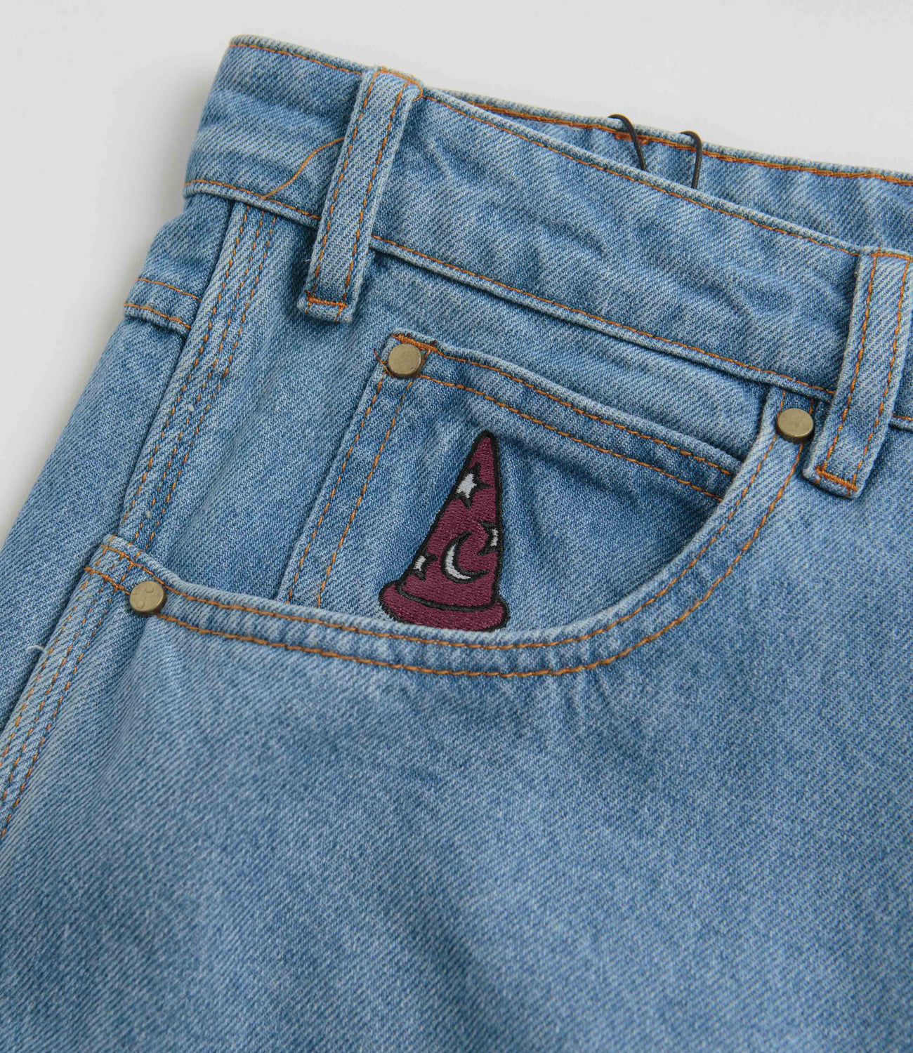 Butter Goods Fantasia Baggy Denim Jeans - Washed Indigo | Flatspot