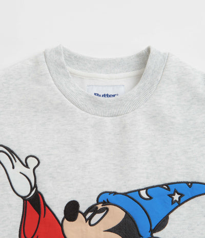 Butter Goods Fantasia Crewneck Sweatshirt in Ash Grey