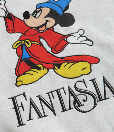 Butter Goods Fantasia Crewneck Sweatshirt in Ash Grey