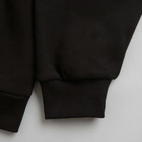 Butter Goods Felt Logo Applique Hoodie in Black thumbnail