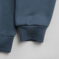 Butter Goods Felt Logo Applique Hoodie in Denim thumbnail