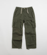 Butter Goods Field Cargo Pants in Forest Green