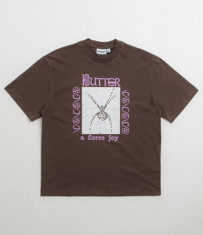Butter Goods Fierce Joy T-Shirt - Chocolate