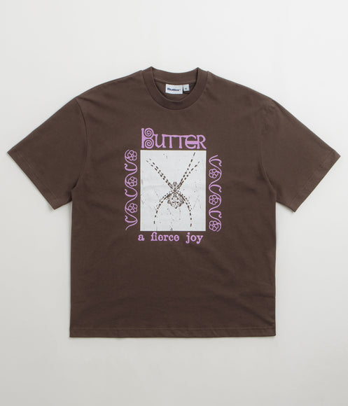 Butter Goods Fierce Joy T-Shirt - Chocolate