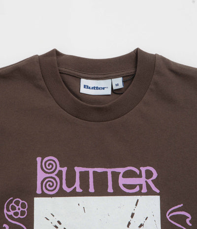 Butter Goods Fierce Joy T-Shirt - Chocolate