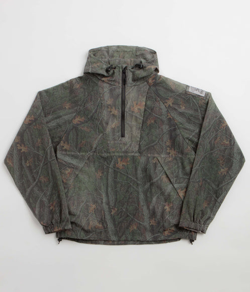 Butter Goods Fine Mesh Anorak Jacket - Forest Camo