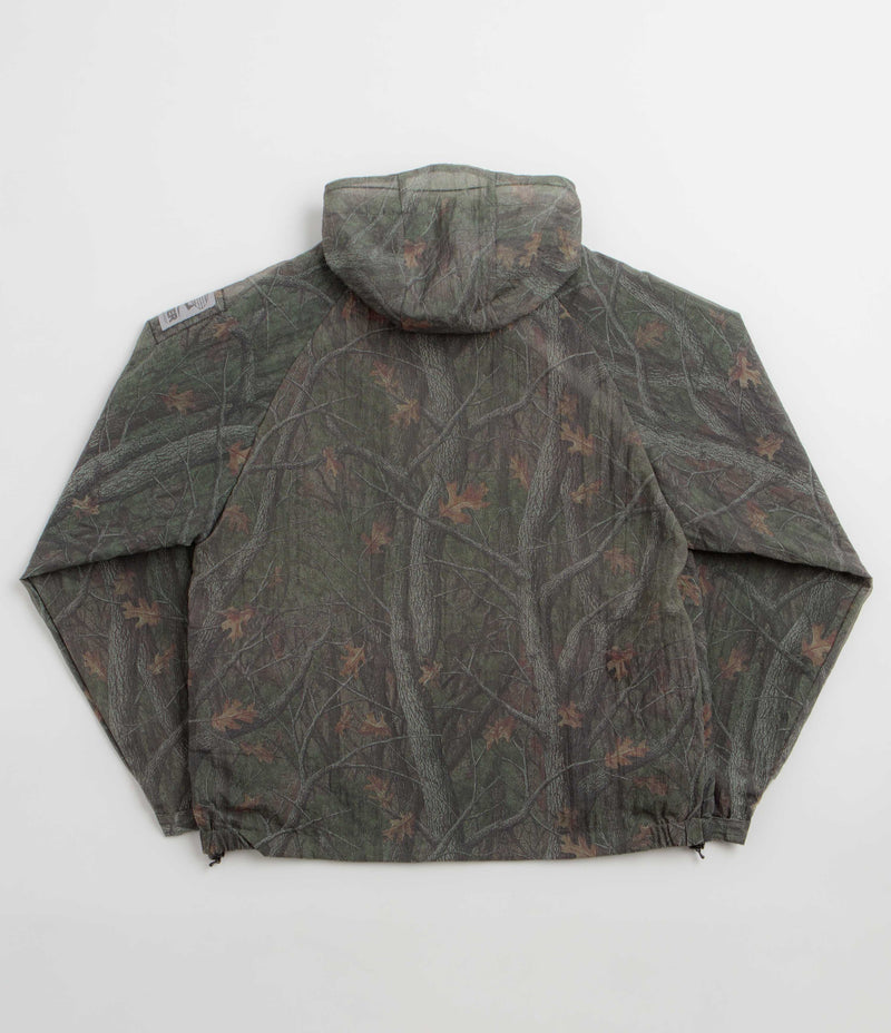 Butter Goods Fine Mesh Anorak Jacket - Forest Camo, view 10