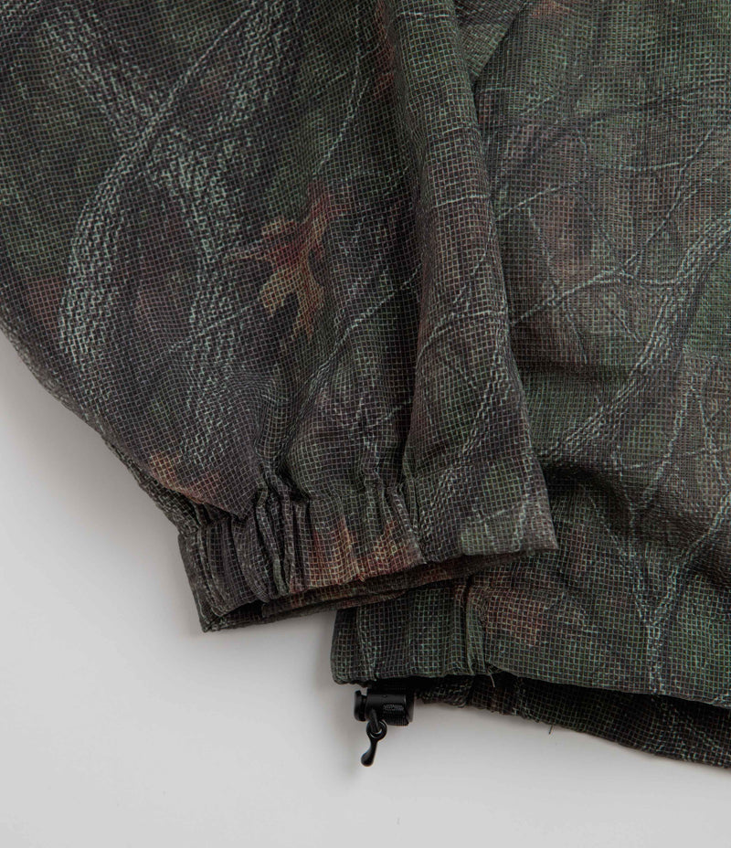 Butter Goods Fine Mesh Anorak Jacket - Forest Camo, view 16