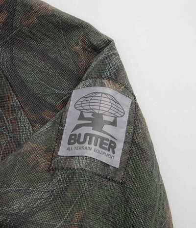 Butter Goods Fine Mesh Anorak Jacket - Forest Camo