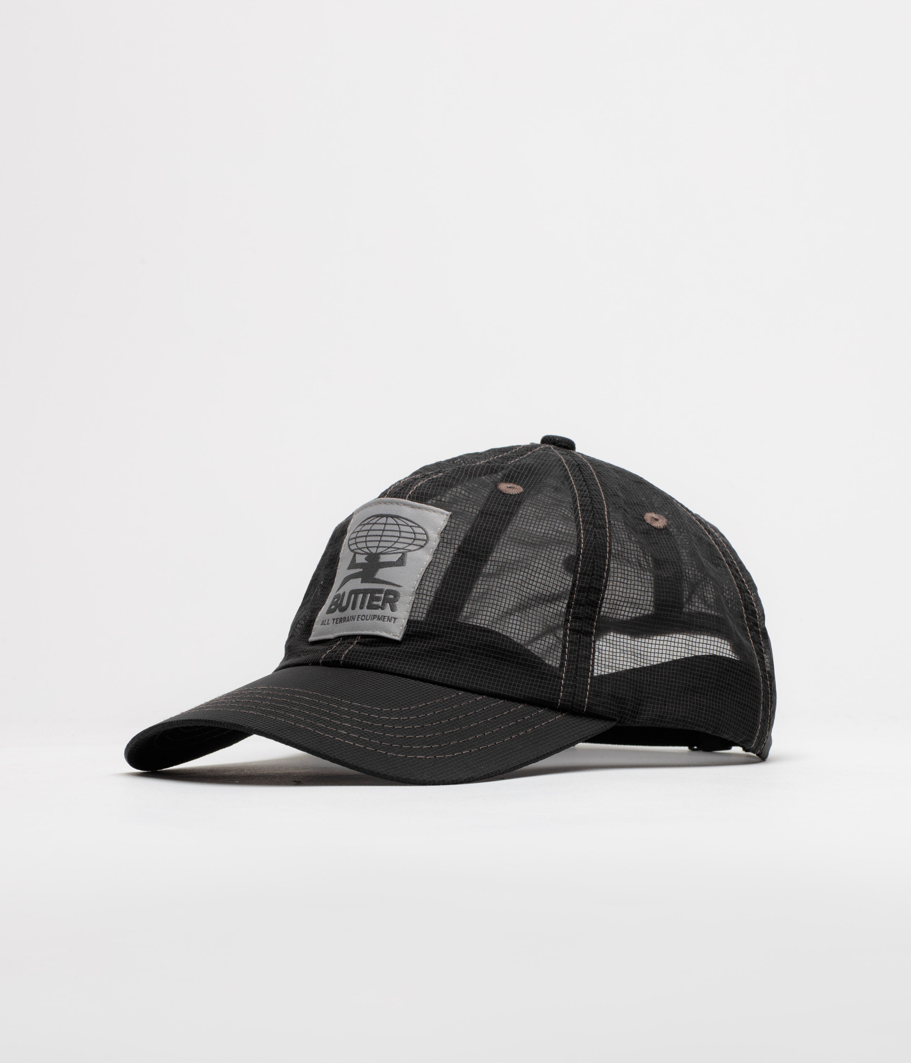 Butter Goods Fine Mesh Terrain Cap - Black