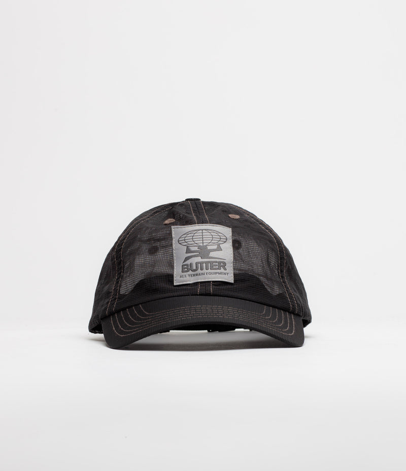 Butter Goods Fine Mesh Terrain Cap - Black, view 8