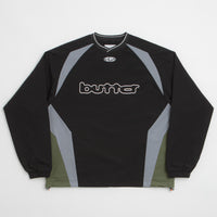Butter Goods Finta Warmup Pullover Jacket - Black thumbnail