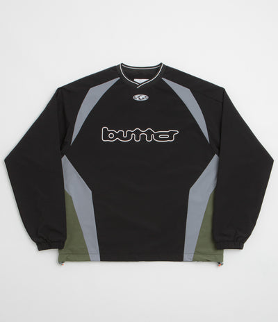 Butter Goods Finta Warmup Pullover Jacket - Black