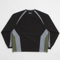 Butter Goods Finta Warmup Pullover Jacket - Black thumbnail