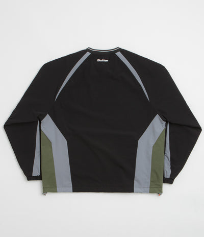 Butter Goods Finta Warmup Pullover Jacket - Black