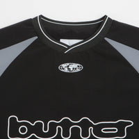 Butter Goods Finta Warmup Pullover Jacket - Black thumbnail