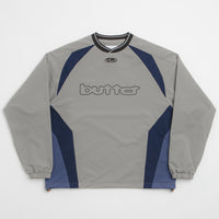 Butter Goods Finta Warmup Pullover Jacket - Grey thumbnail