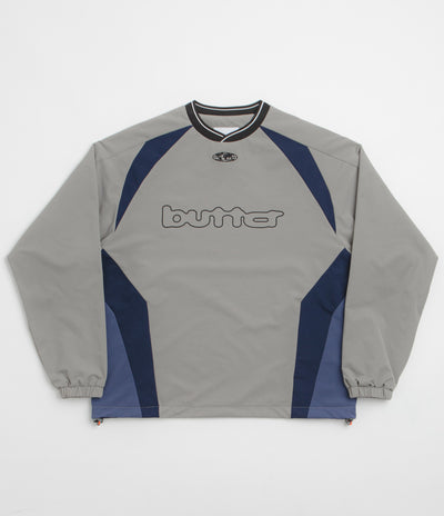 Butter Goods Finta Warmup Pullover Jacket - Grey