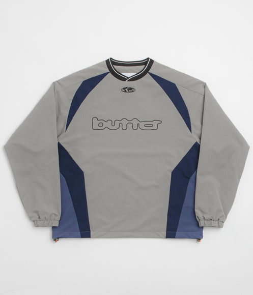 Butter Goods Finta Warmup Pullover Jacket - Grey