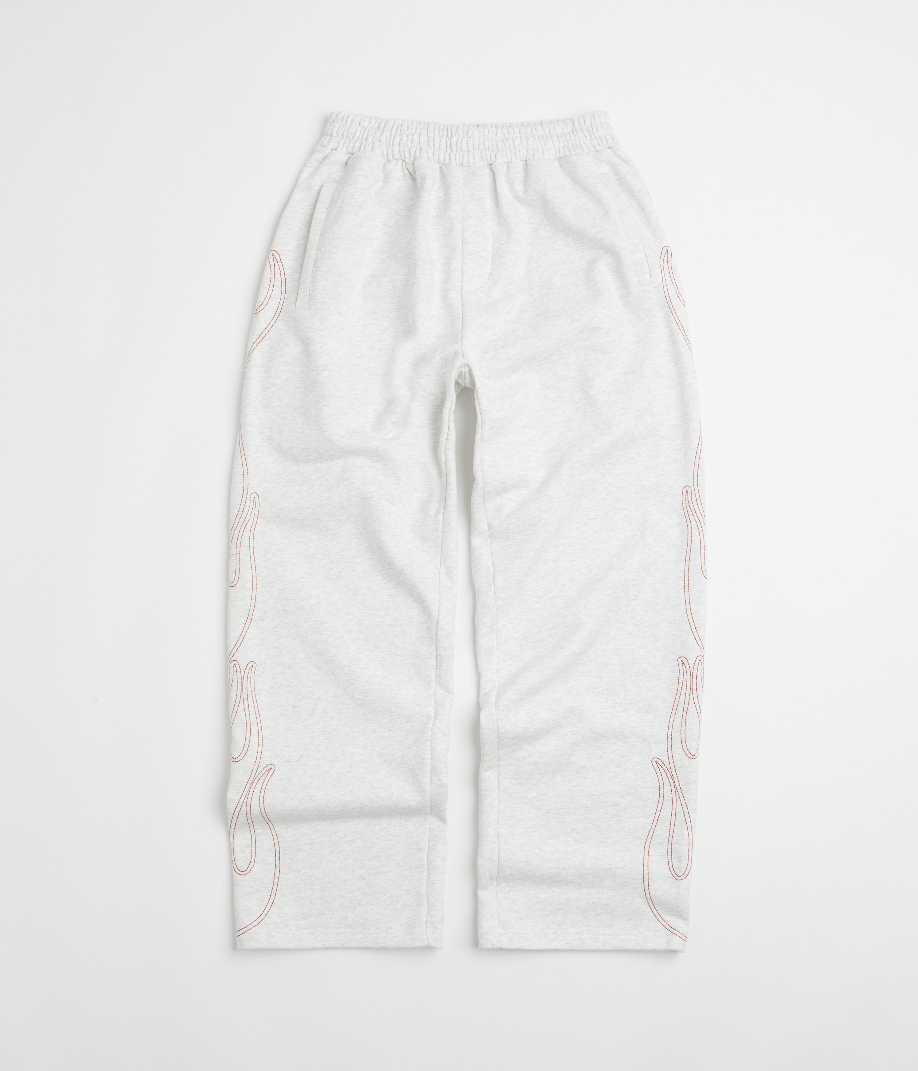 Butter Goods Flame Fleece Pants - Ash
